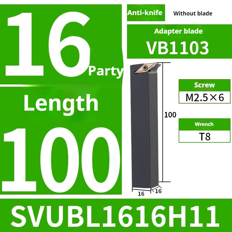 2029-CNC lathe tool 95-degree external turning tool holder SVUBR external tool tip tool holder profiling turning tool machine clamp tool Shandong Denso Pricision Tools Co.,Ltd.